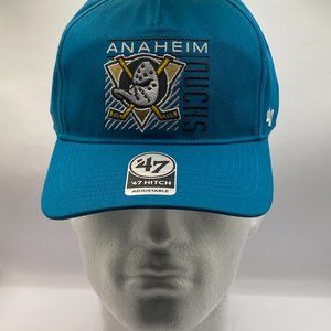 Anaheim Ducks '47 Reflex Hitch Teal Snapback Hat